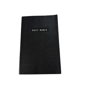 Zondervan Holy Bible NIV Black LeatherLook Gift Award Edition 2001 Vintage
